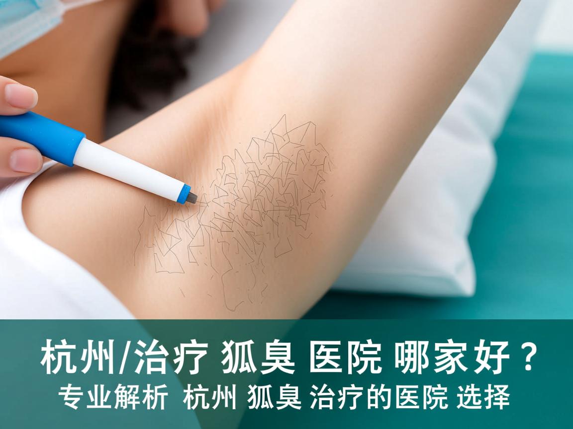 杭州治疗狐臭医院哪家好？专业解析杭州狐臭治疗的医院选择