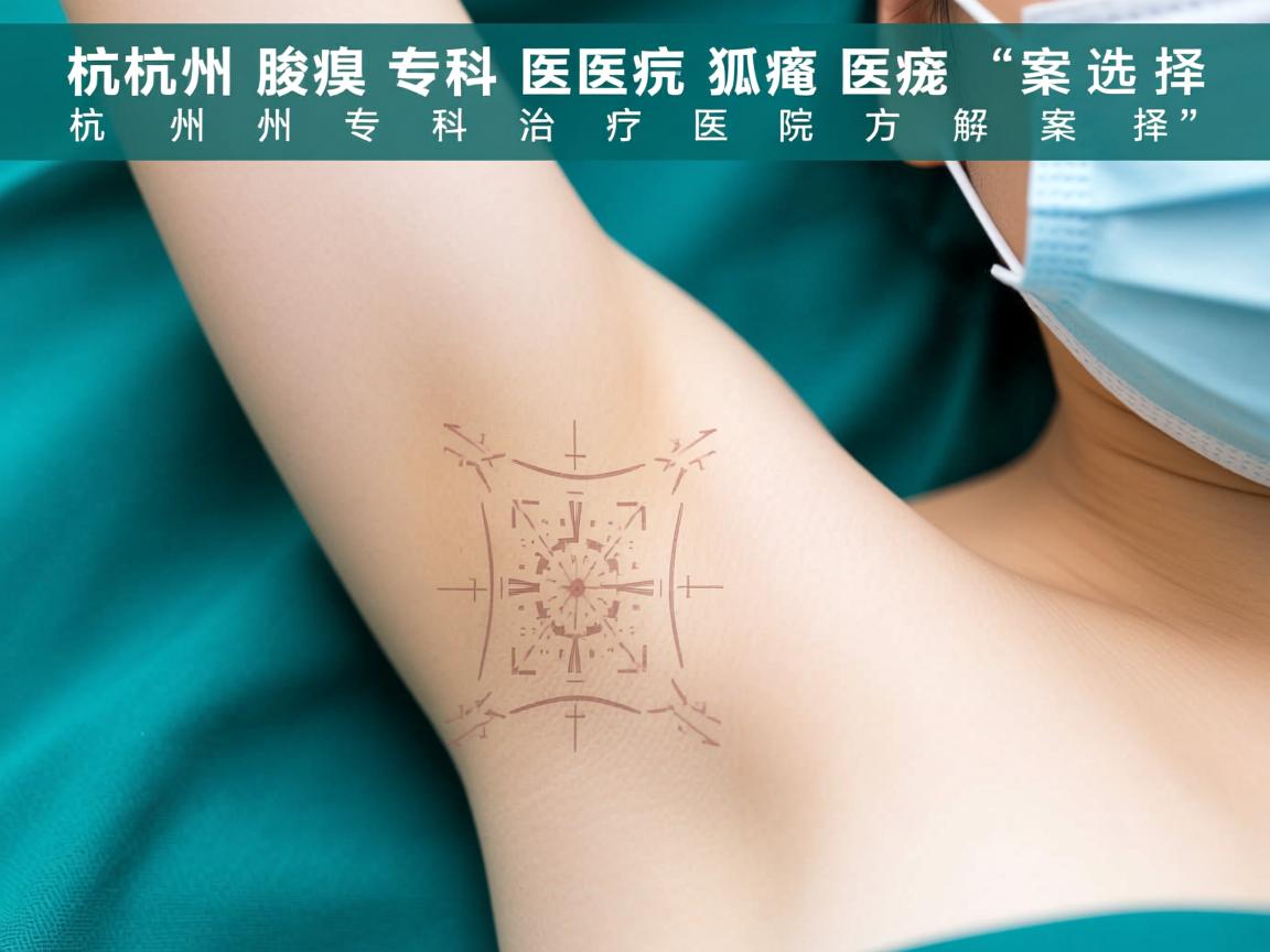 杭州腋臭专科医院,专业解读杭州专科治疗狐臭的医院方案选择 杭州腋臭专科医院,专业解读杭州专科治疗狐臭的医院方案选择