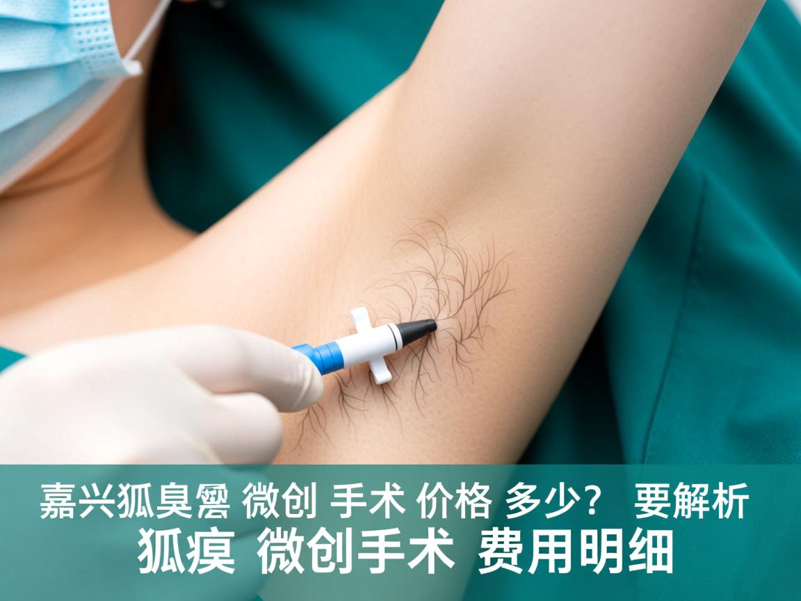 嘉兴狐臭微创手术价格多少？解析狐臭微创手术费用明细