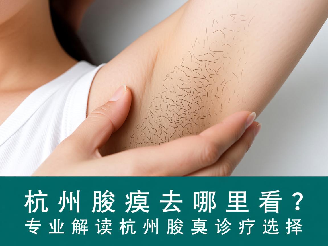 杭州腋臭去哪里看？专业解读杭州腋臭诊疗选择