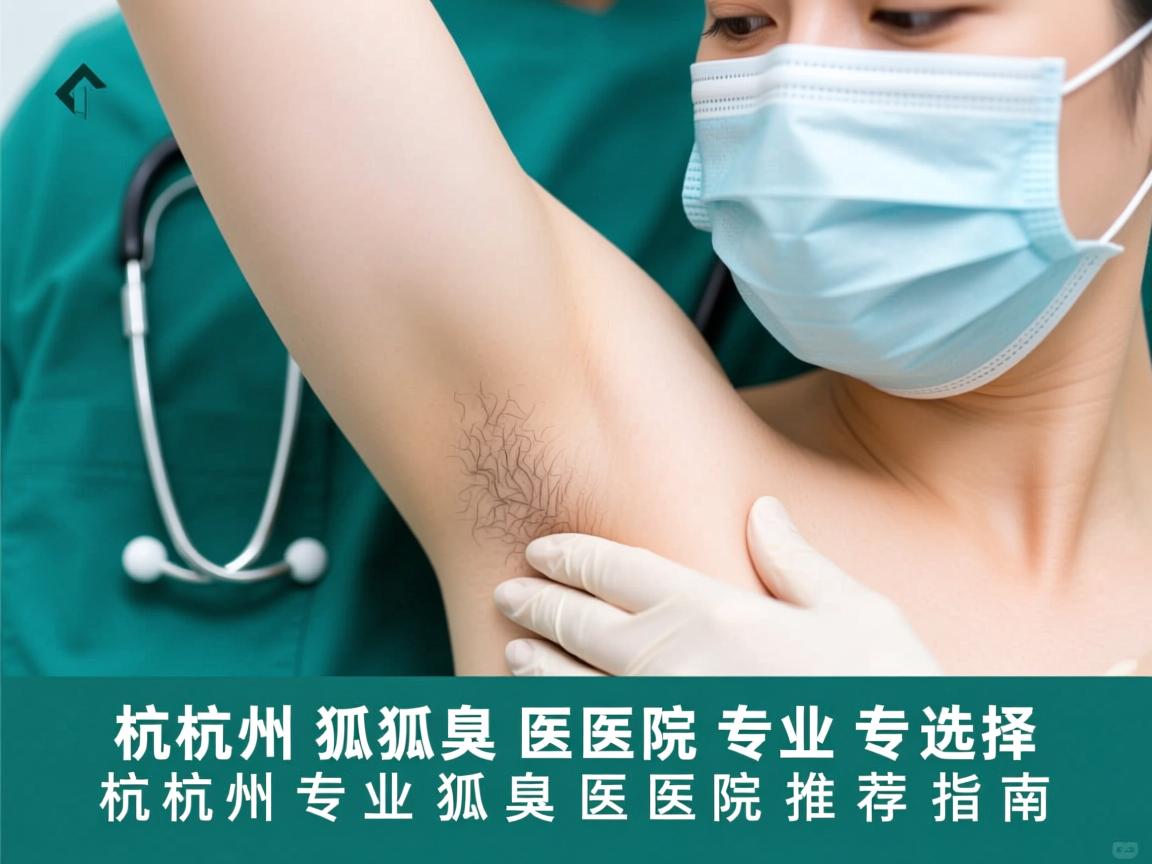 杭州狐臭医院专业选择，杭州专业狐臭医院推荐指南