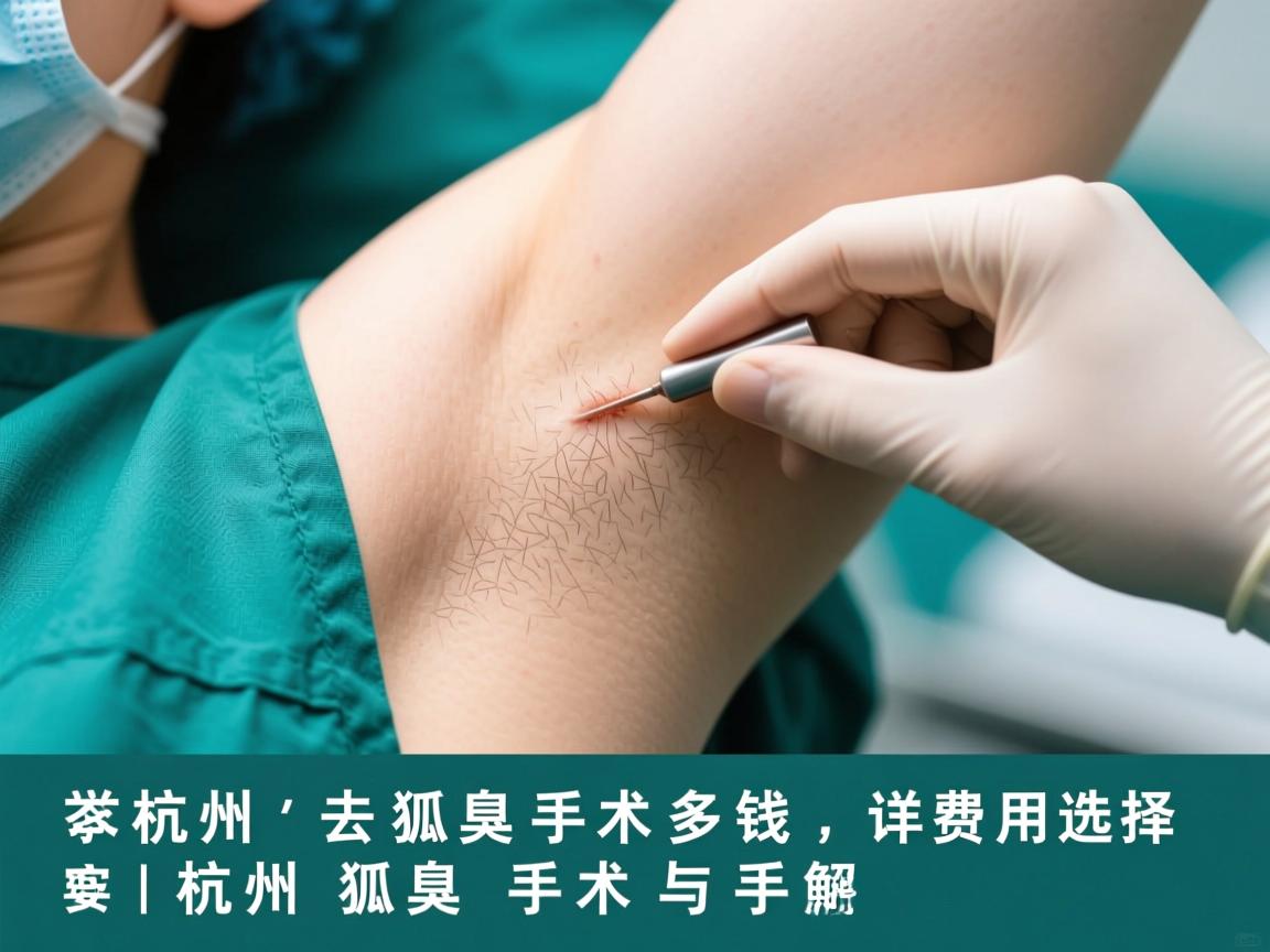 杭州去狐臭手术多钱，详解杭州狐臭手术费用与选择