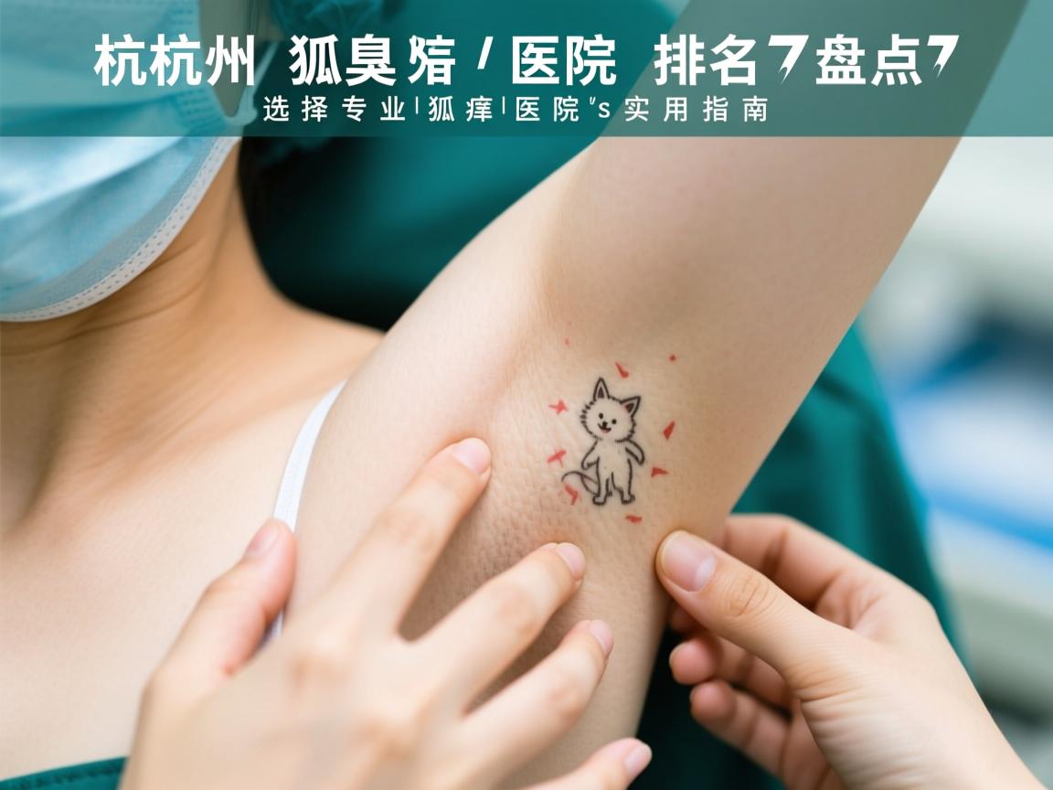 杭州狐臭医院排名盘点，选择专业狐臭医院的实用指南