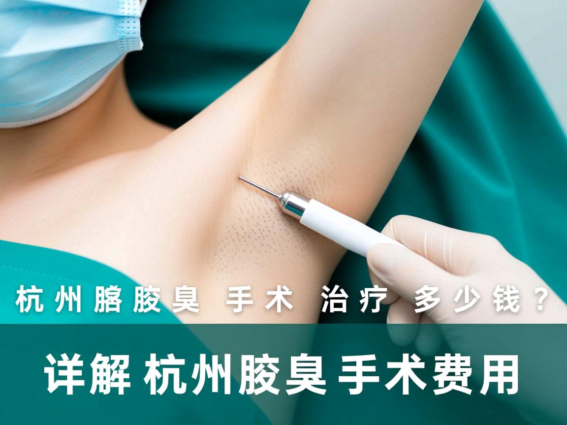 杭州腋臭手术治疗多少钱?详解杭州腋臭手术费用 杭州腋臭手术治疗多少钱?详解杭州腋臭手术费用