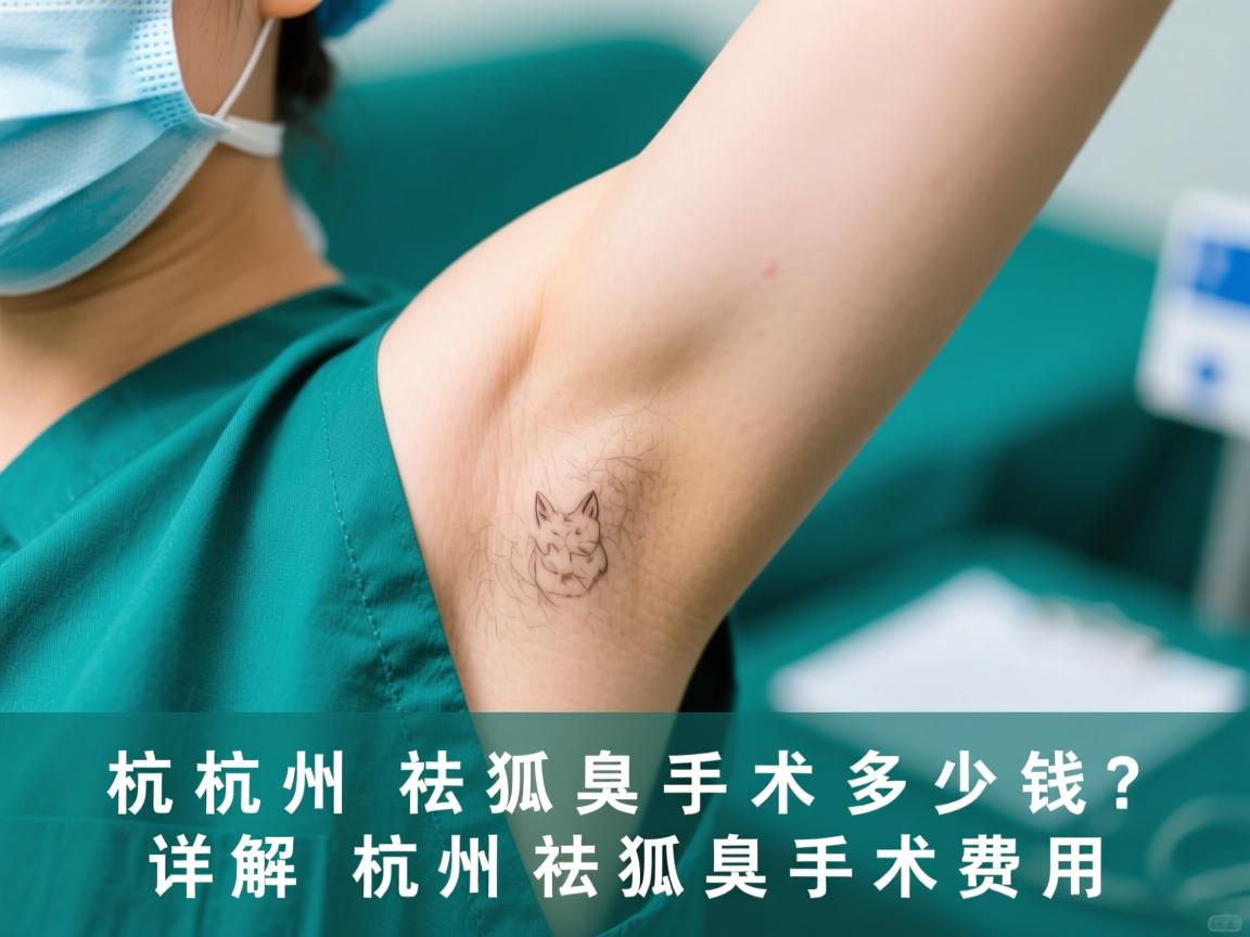 杭州祛狐臭手术多少钱?详解杭州祛狐臭手术费用 杭州祛狐臭手术多少钱?详解杭州祛狐臭手术费用