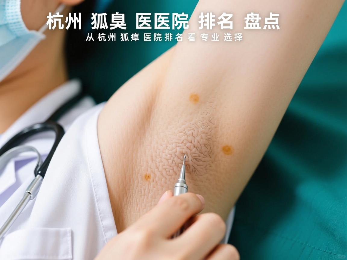 杭州狐臭医院排名盘点，从杭州狐臭医院排名看专业选择