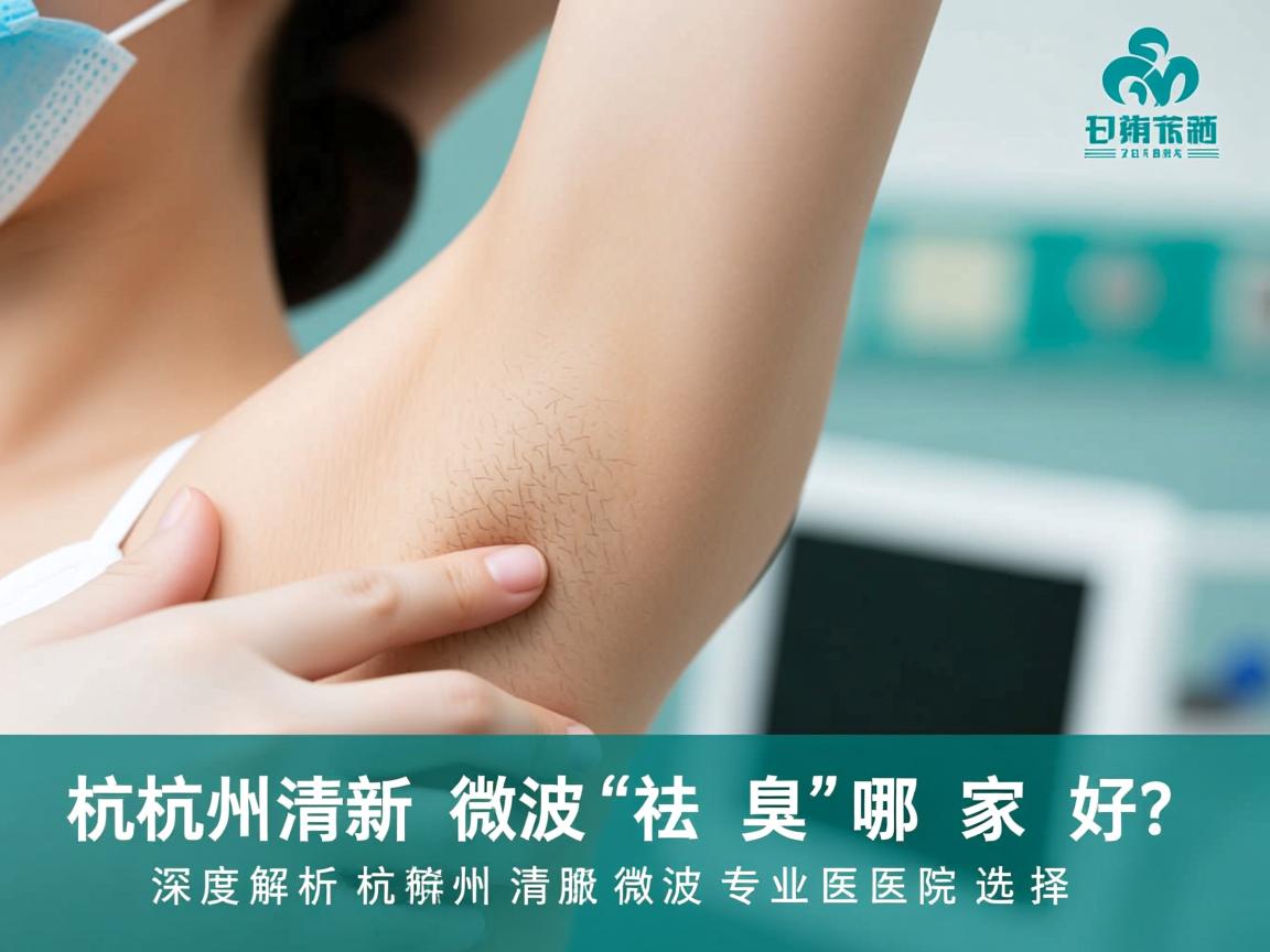 杭州清新微波祛腋臭哪家好？深度解析杭州清新微波专业医院选择
