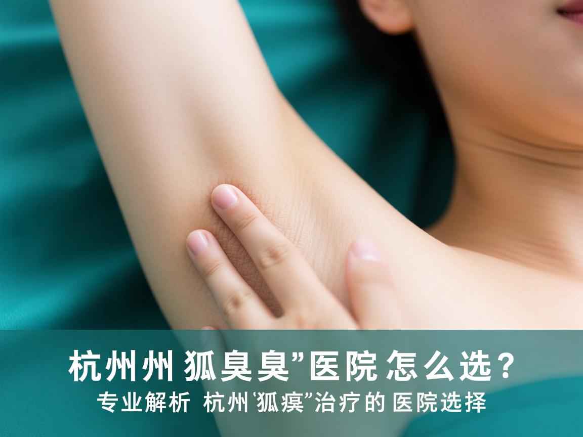 杭州狐臭医院怎么选?专业解析杭州狐臭治疗的医院选择 杭州狐臭医院怎么选?专业解析杭州狐臭治疗的医院选择
