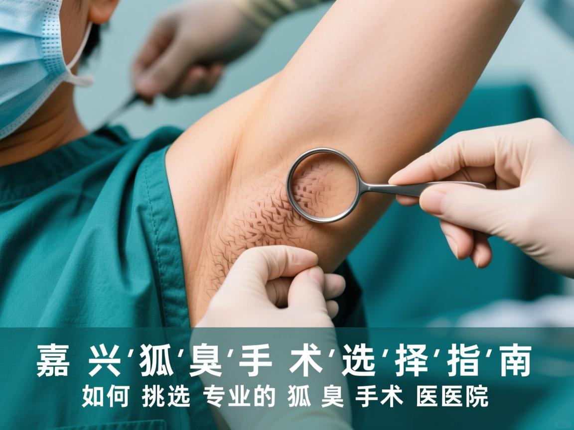嘉兴狐臭手术选择指南，如何挑选专业的狐臭手术医院