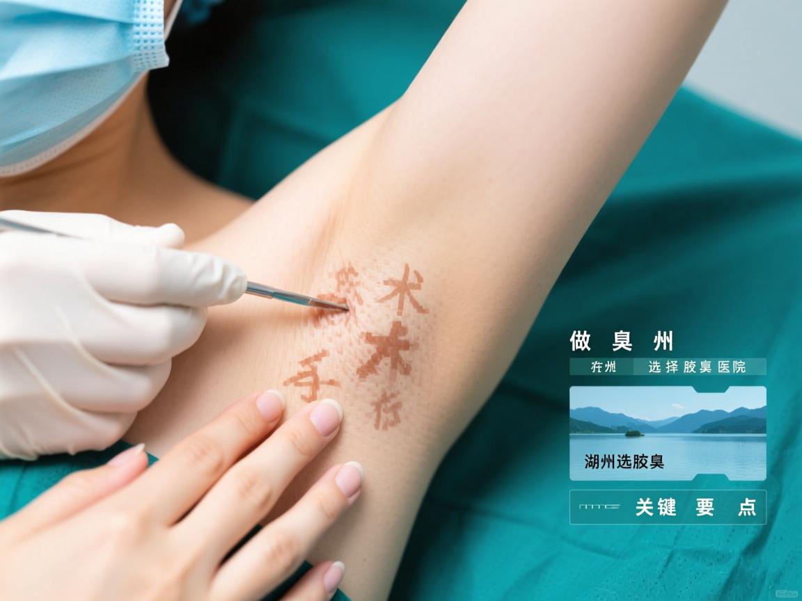 在湖州做腋臭手术，在湖州选择腋臭医院的关键要点