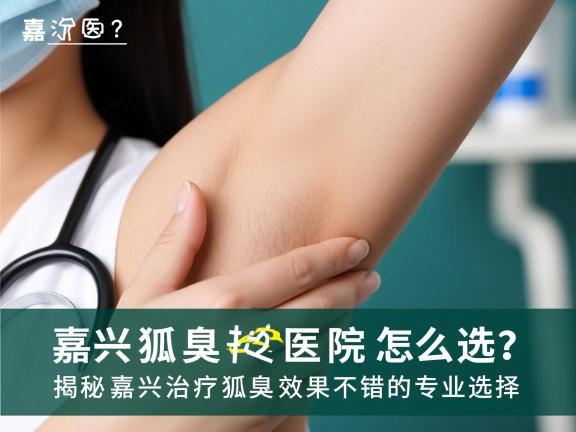 嘉兴狐臭医院怎么选？揭秘嘉兴治疗狐臭效果不错的专业选择