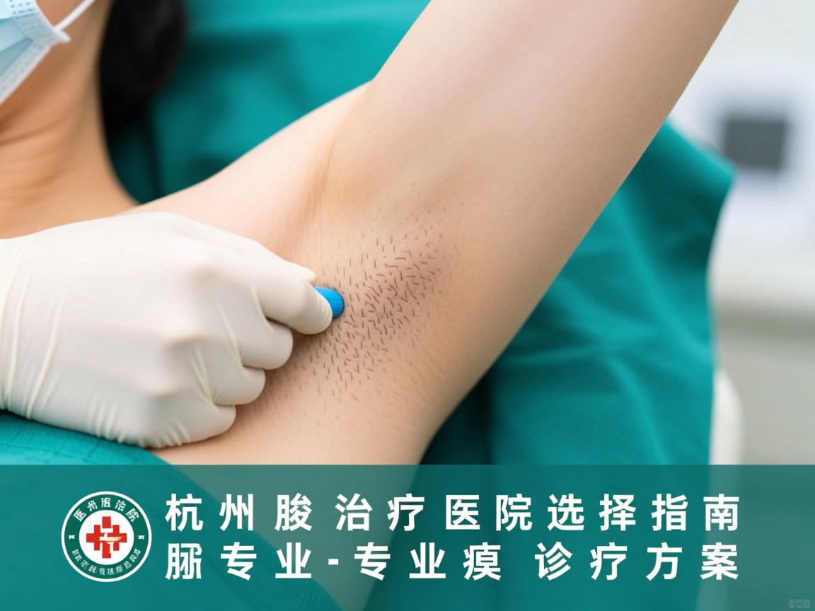 杭州腋臭治疗医院选择指南，专业医院的专业腋臭诊疗方案