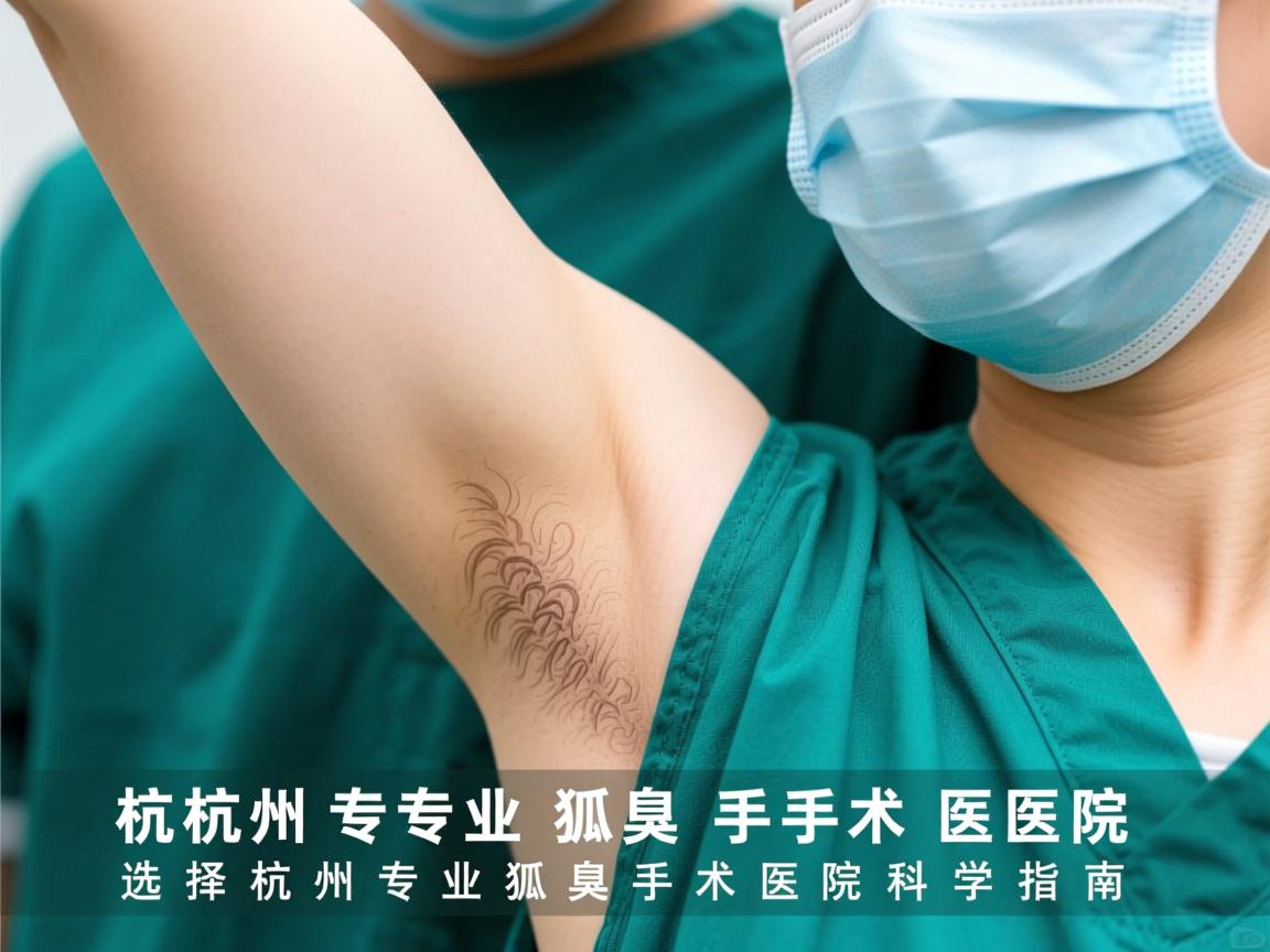 杭州专业狐臭手术医院,选择杭州专业狐臭手术医院的科学指南 杭州专业狐臭手术医院,选择杭州专业狐臭手术医院的科学指南