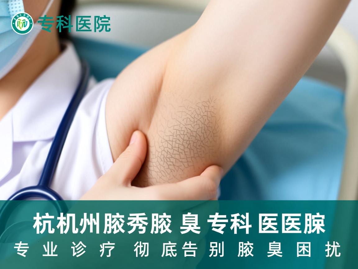 杭州腋秀腋臭专科医院,专业诊疗,彻底告别腋臭困扰 杭州腋秀腋臭专科医院,专业诊疗,彻底告别腋臭困扰