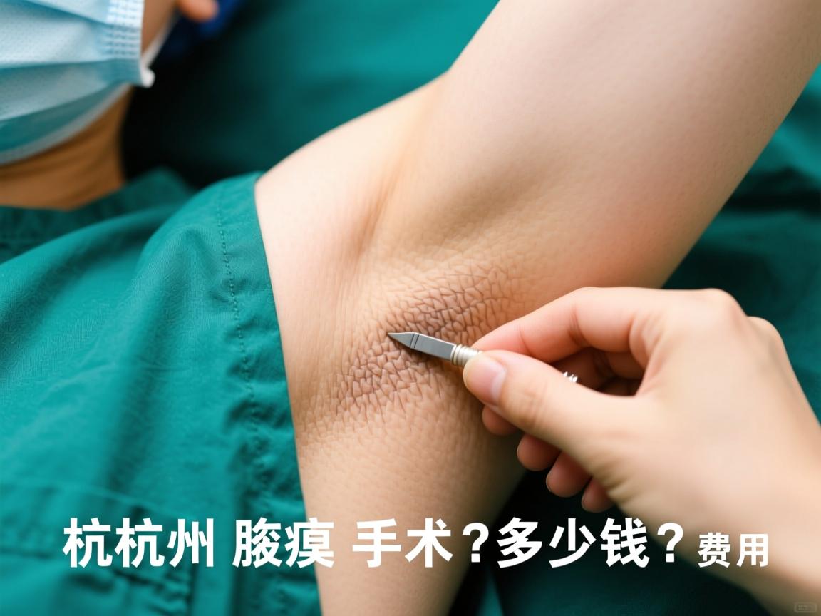 杭州腋臭手术多少钱？详解杭州腋臭手术费用