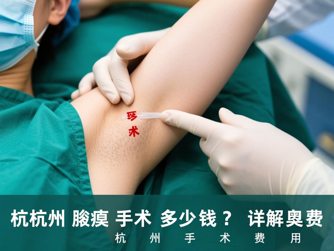 杭州腋臭手术多少钱？详解杭州腋臭手术费用