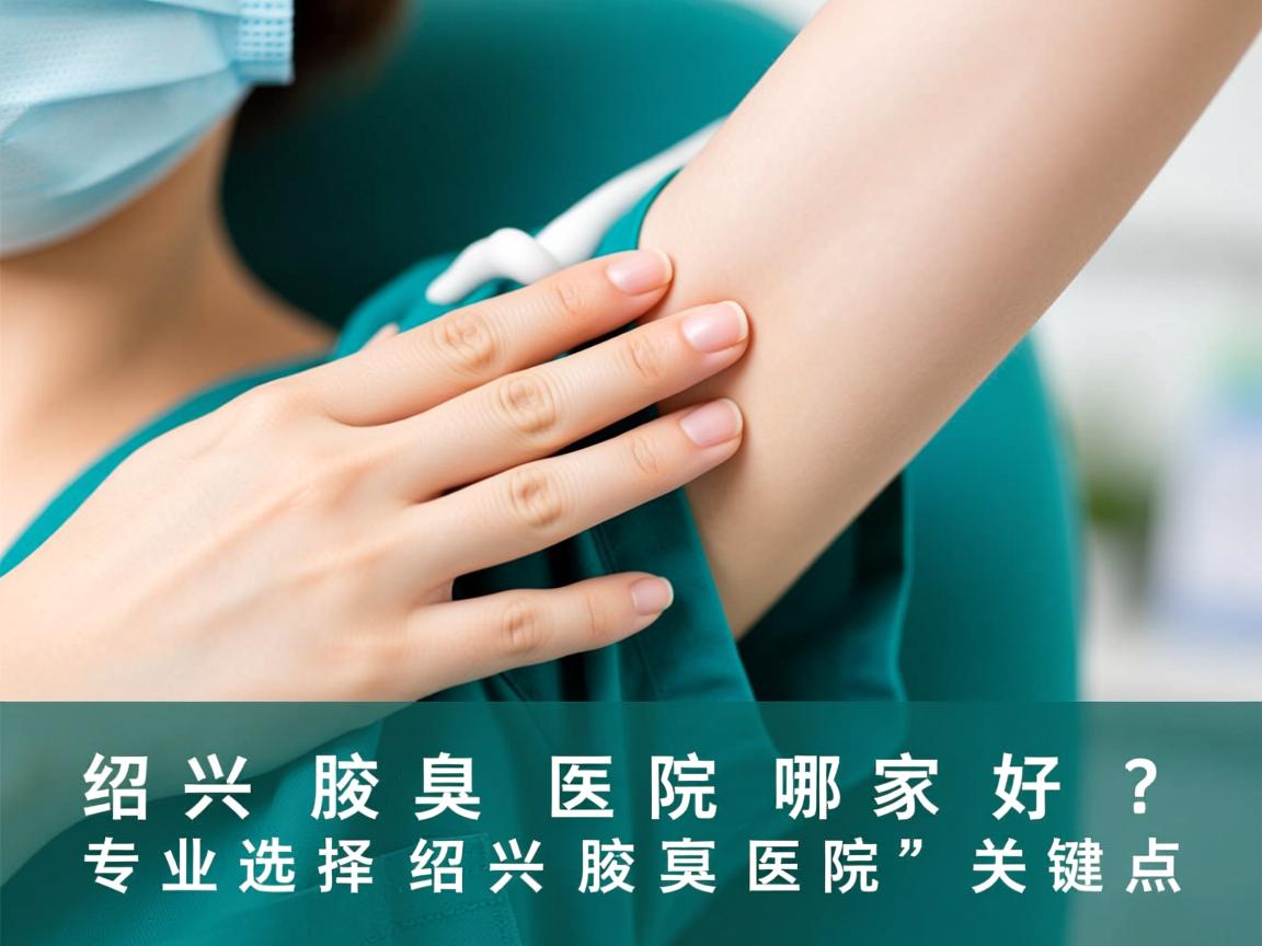 绍兴腋臭医院哪家好？专业选择绍兴腋臭医院的关键点