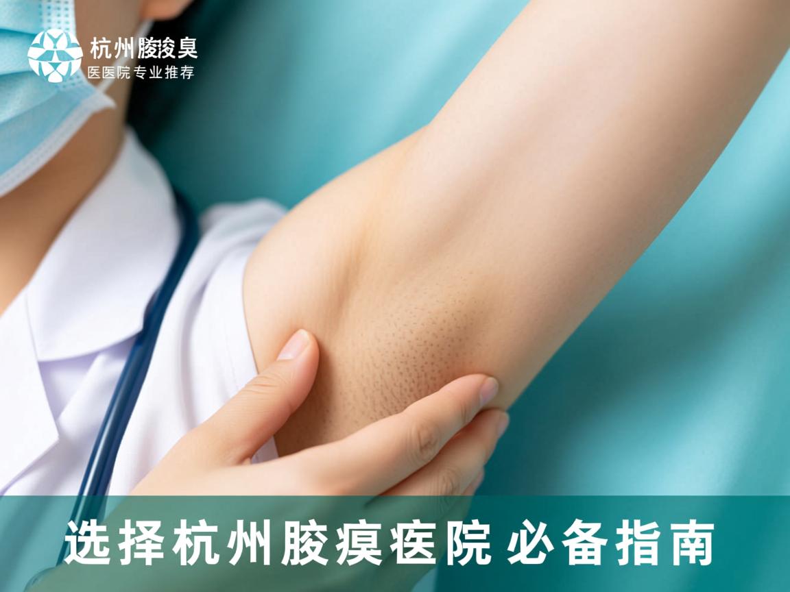 杭州腋臭医院专业推荐，选择杭州腋臭医院的必备指南
