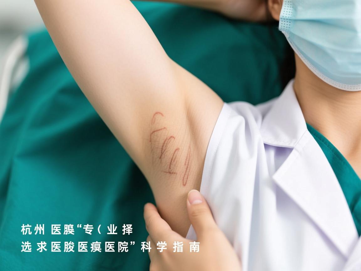 杭州腋臭医院专业解读，选择杭州腋臭医院的科学指南