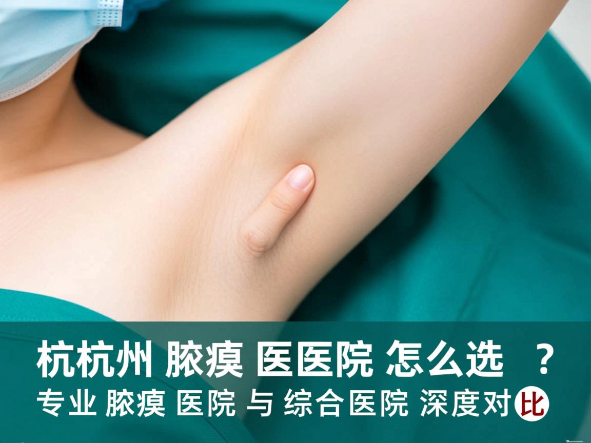 杭州腋臭医院怎么选？专业腋臭医院与综合医院深度对比