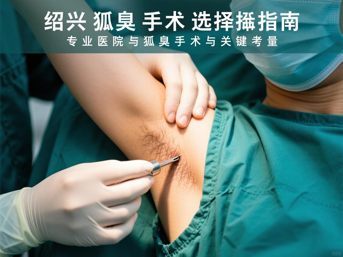 绍兴狐臭手术选择指南,专业医院与狐臭手术的关键考量 绍兴狐臭手术选择指南,专业医院与狐臭手术的关键考量