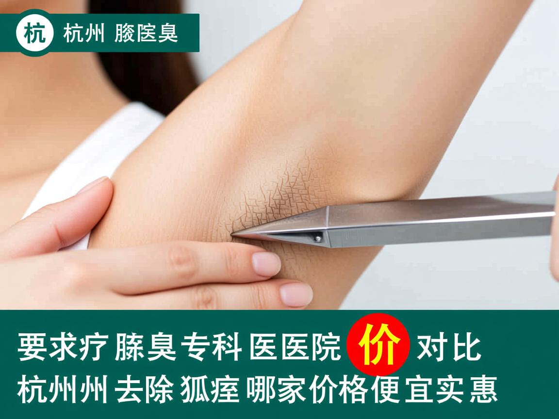 杭州腋臭专科医院价格对比，杭州去除狐臭哪家价格便宜实惠