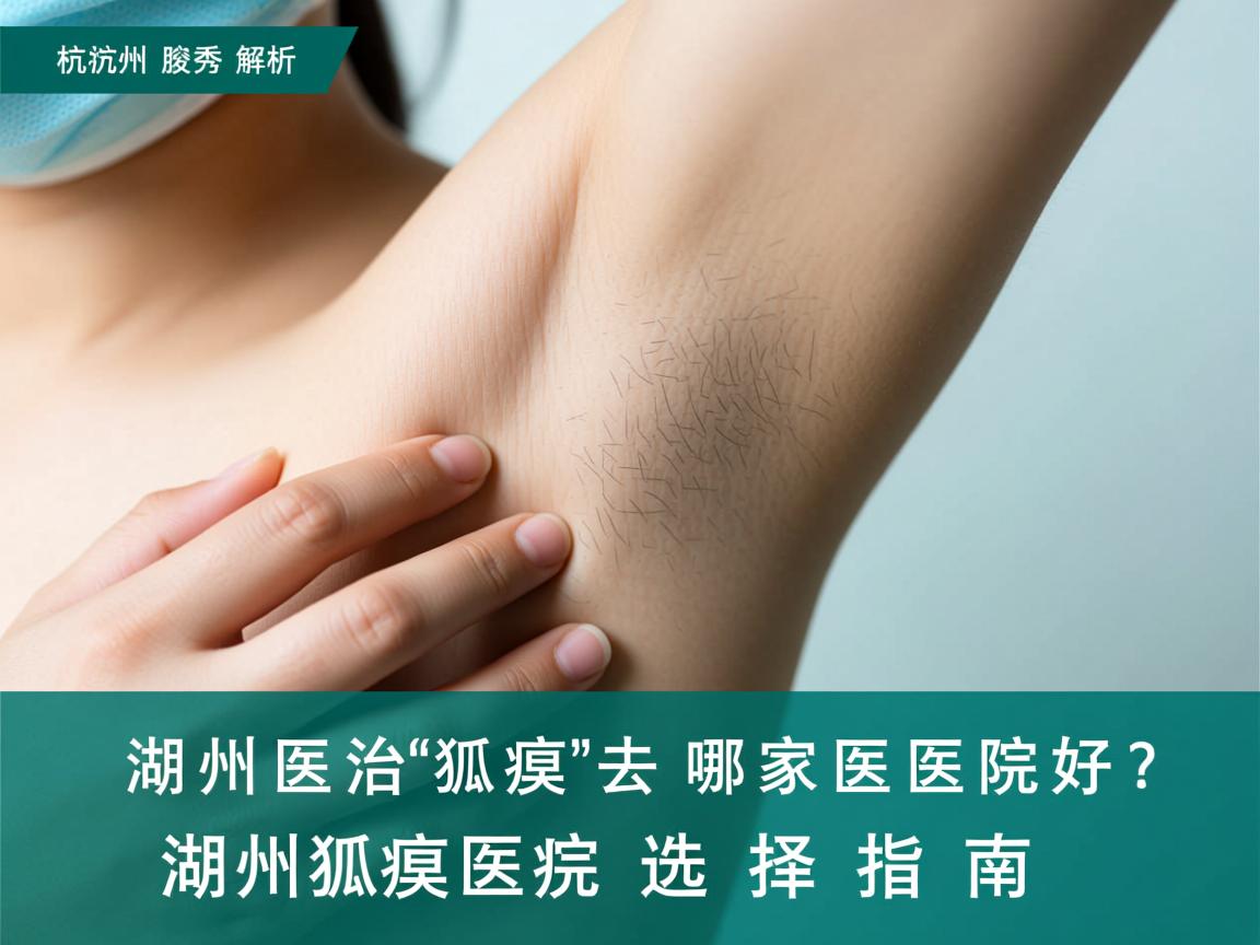 杭州腋秀解析，湖州医治狐臭去哪家医院好？湖州狐臭医院选择指南