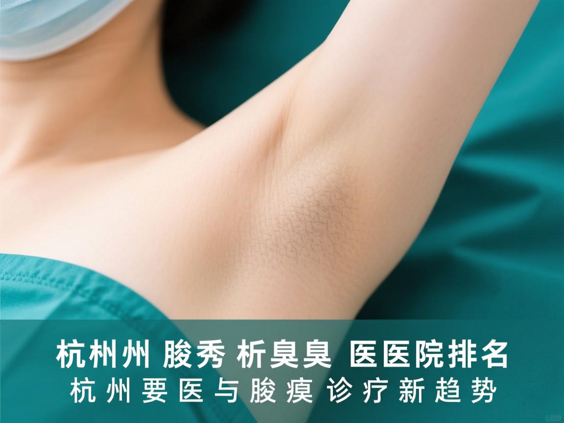 杭州腋秀解析，专业解读杭州腋臭医院排名与腋臭诊疗新趋势