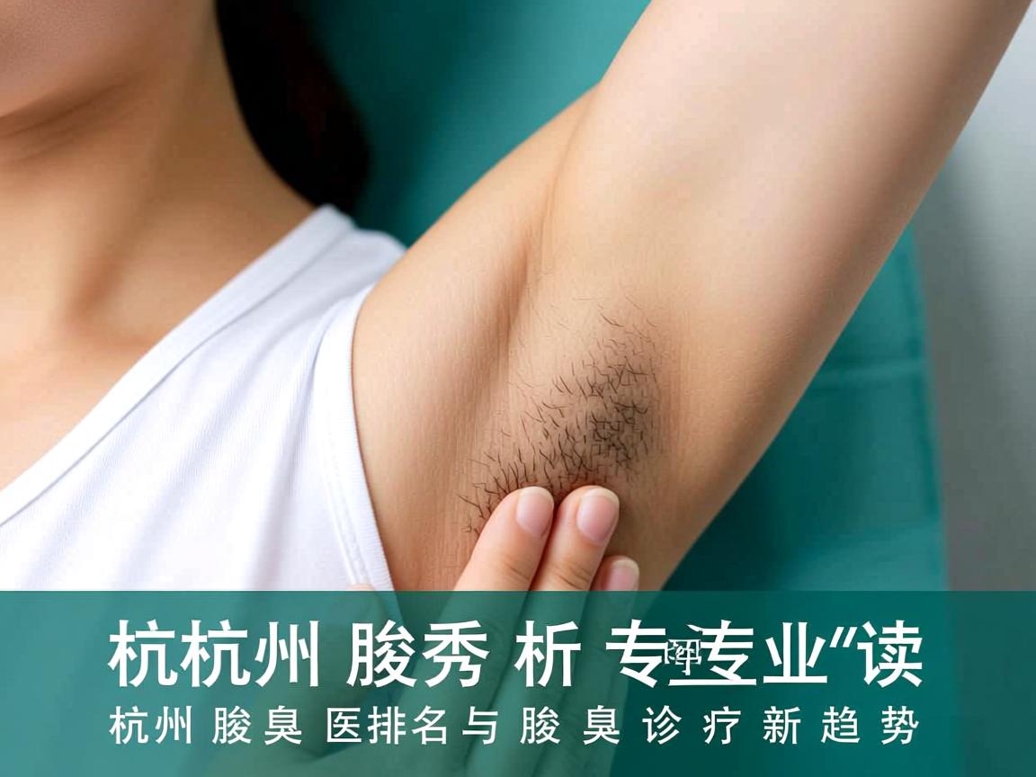 杭州腋秀解析，专业解读杭州腋臭医院排名与腋臭诊疗新趋势