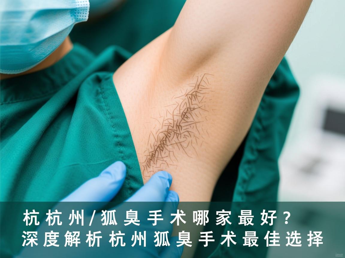 杭州狐臭手术哪家最好？深度解析杭州狐臭手术最佳选择