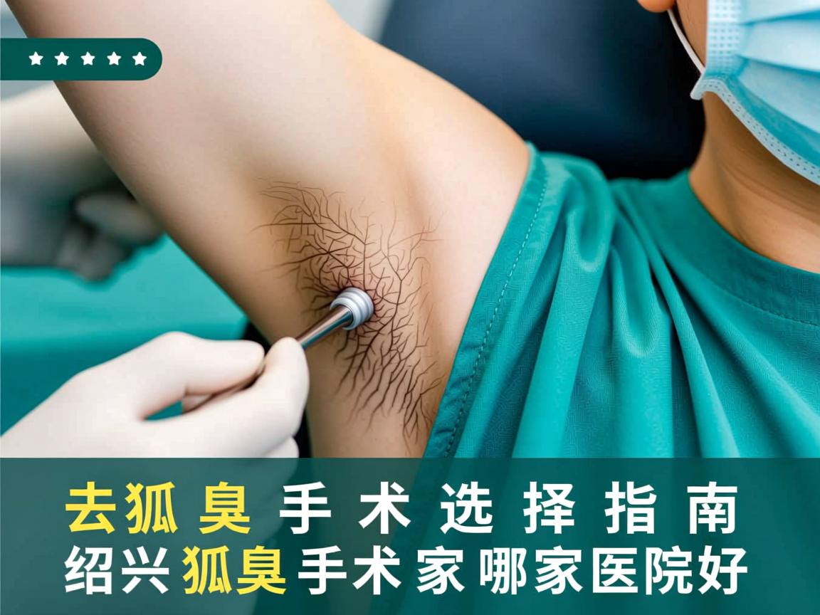 去狐臭手术选择指南，绍兴去狐臭手术哪家医院好