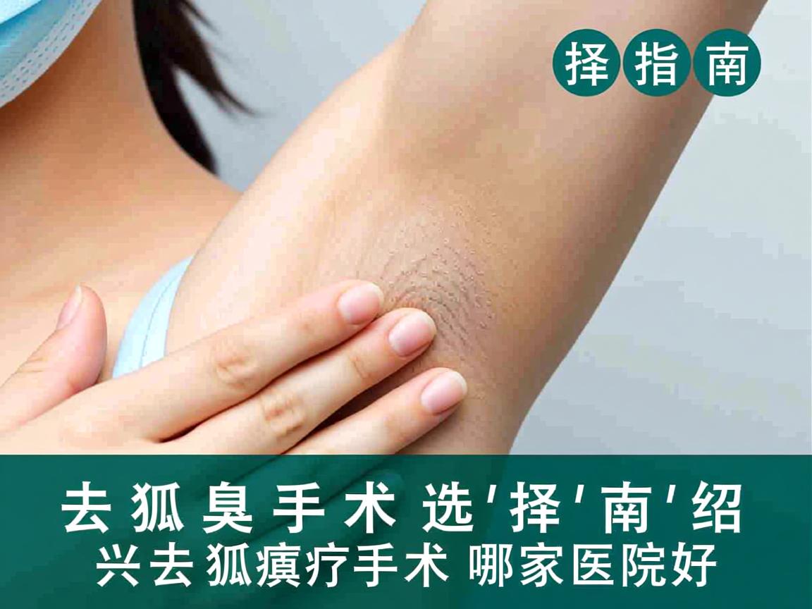 去狐臭手术选择指南，绍兴去狐臭手术哪家医院好
