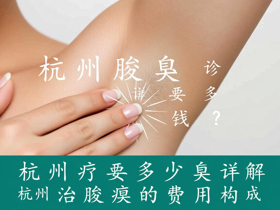 杭州腋臭诊疗要多少钱?详解杭州治腋臭的费用构成 杭州腋臭诊疗要多少钱?详解杭州治腋臭的费用构成
