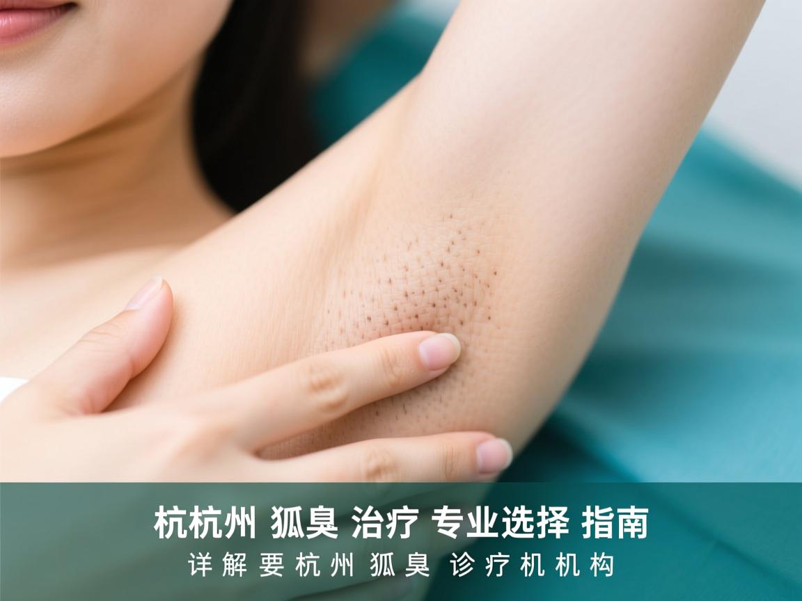 杭州狐臭治疗专业选择指南，详解杭州狐臭诊疗机构