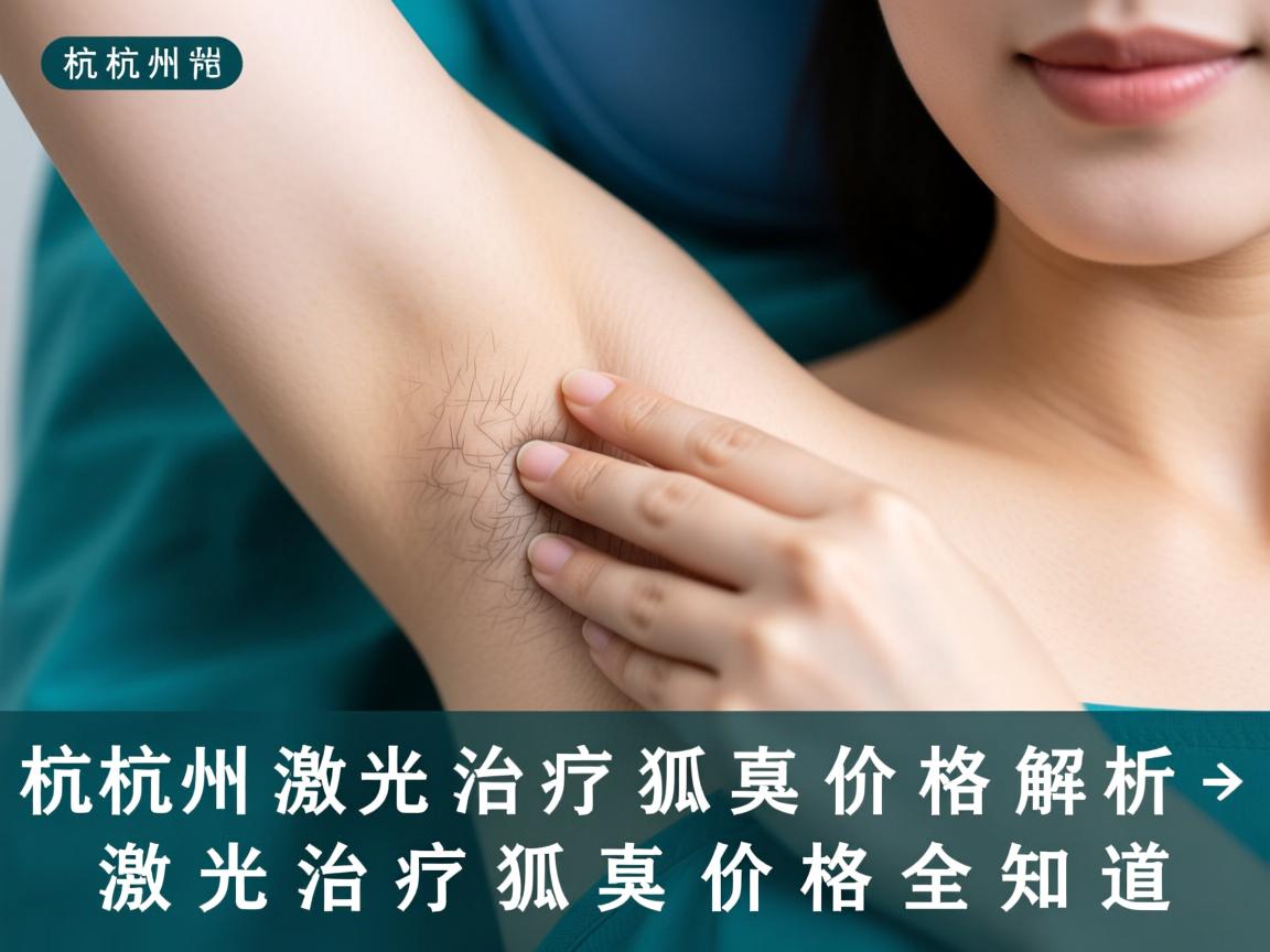 杭州激光治疗狐臭价格解析，激光治疗狐臭价格全知道