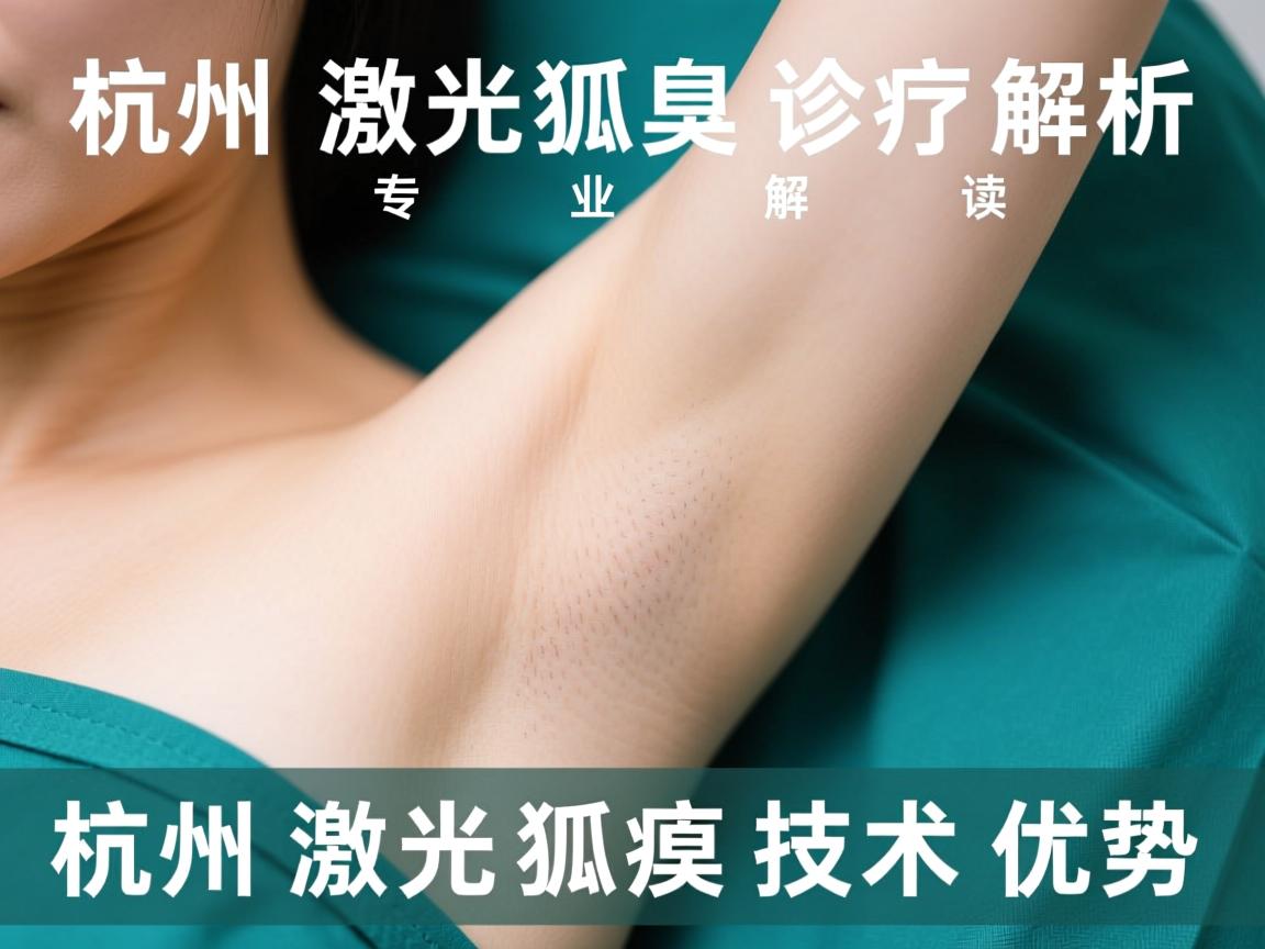 杭州激光狐臭诊疗解析，专业解读杭州激光狐臭技术优势
