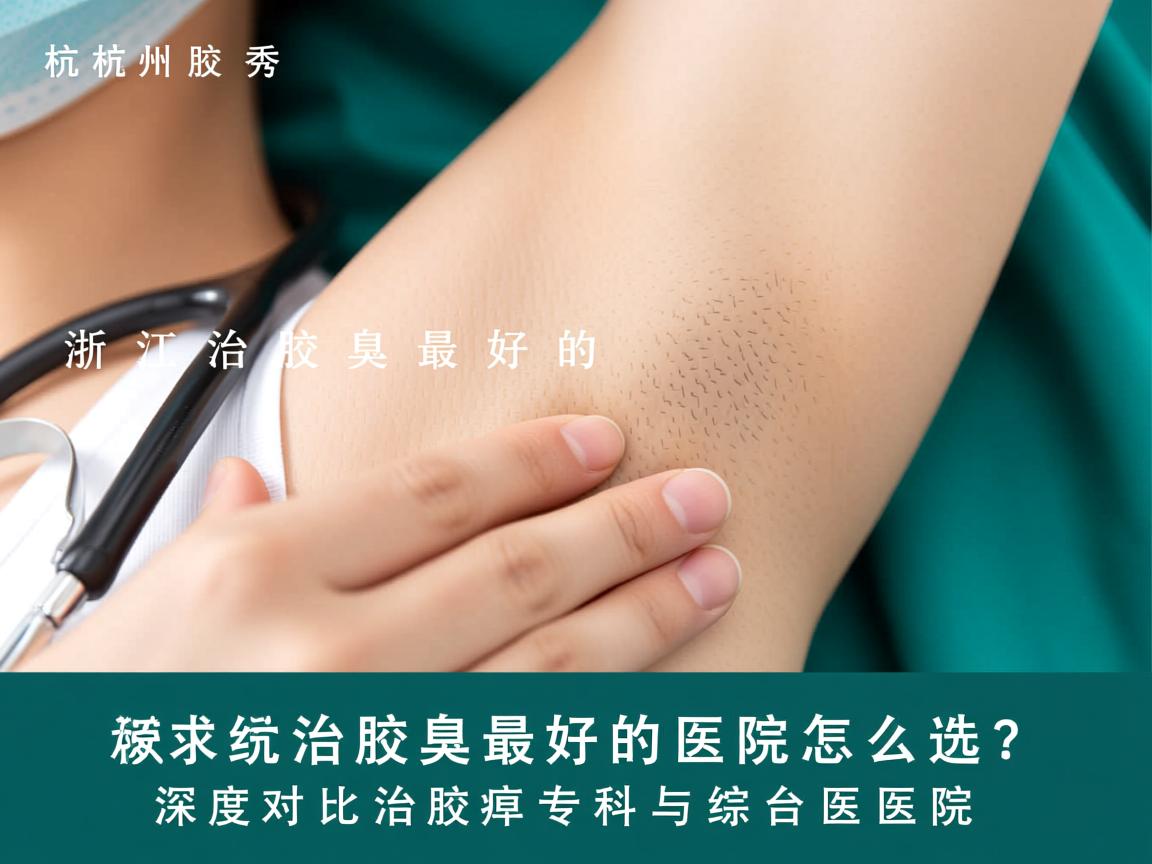 杭州腋秀解析，浙江治腋臭最好的医院怎么选？深度对比治腋臭专科与综合医院