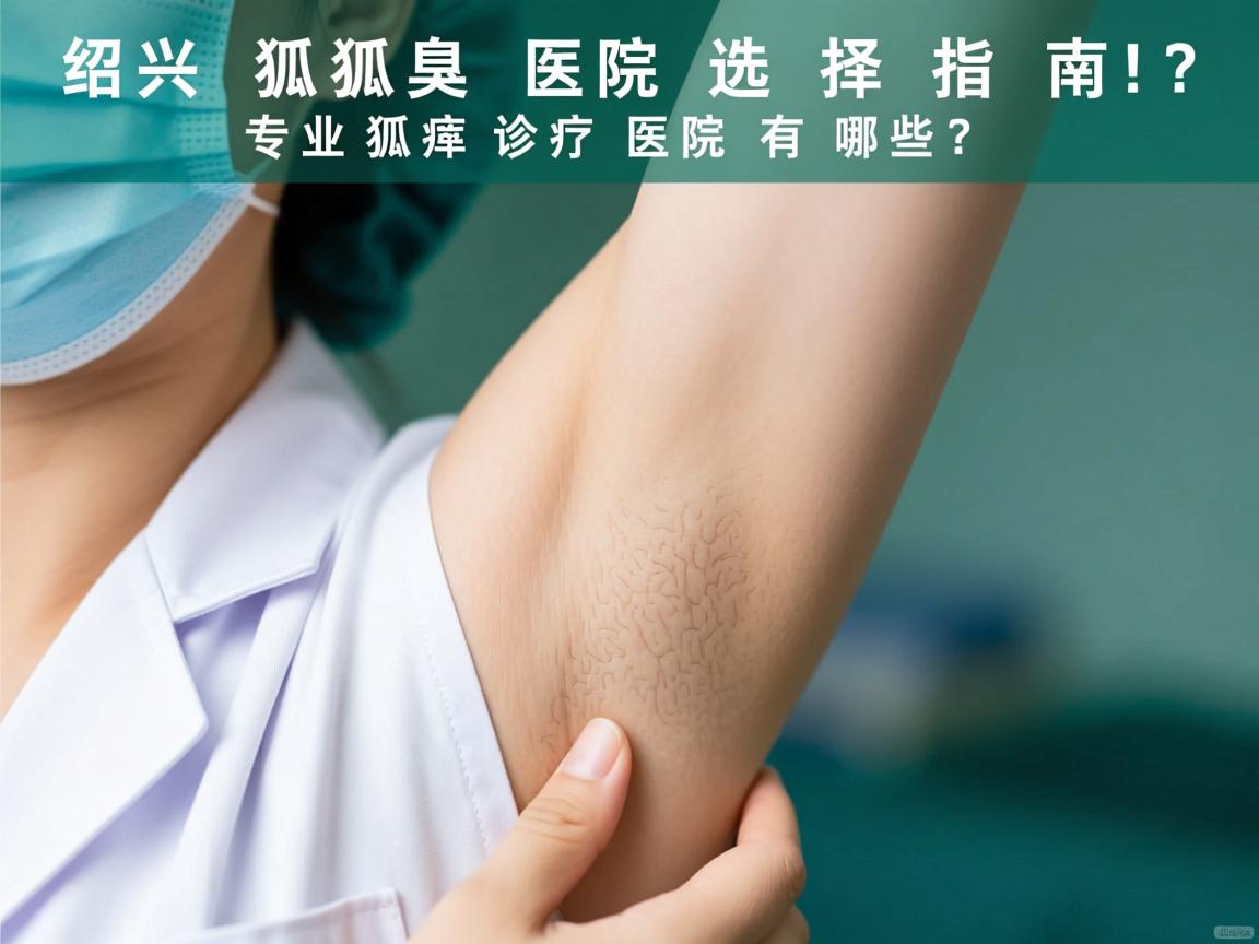 绍兴狐臭医院选择指南，专业狐臭诊疗医院有哪些？