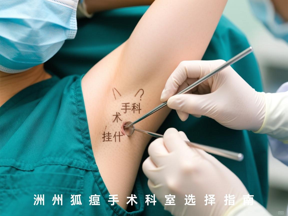 在湖州做狐臭手术挂什么科？湖州狐臭手术科室选择指南