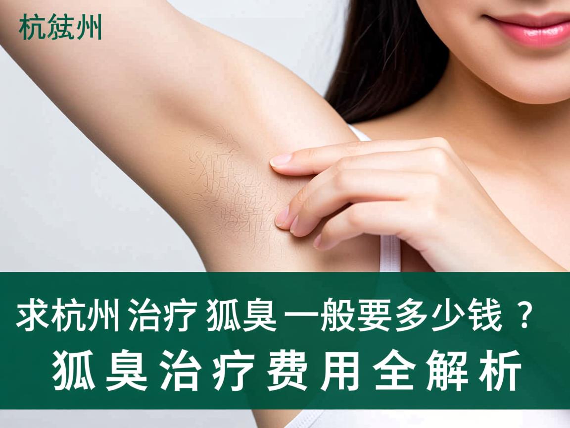 杭州治疗狐臭一般要多少钱?狐臭治疗费用全解析 杭州治疗狐臭一般要多少钱?狐臭治疗费用全解析