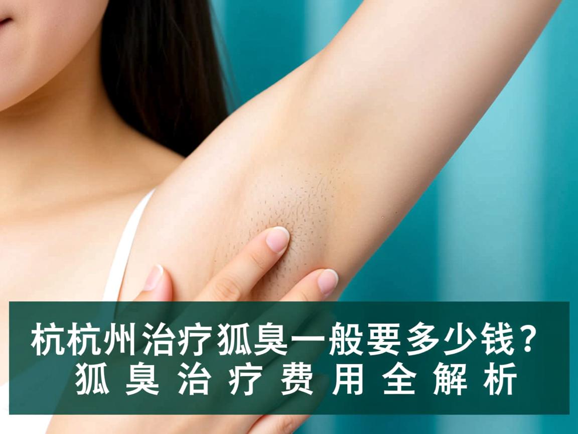 杭州治疗狐臭一般要多少钱?狐臭治疗费用全解析 杭州治疗狐臭一般要多少钱?狐臭治疗费用全解析