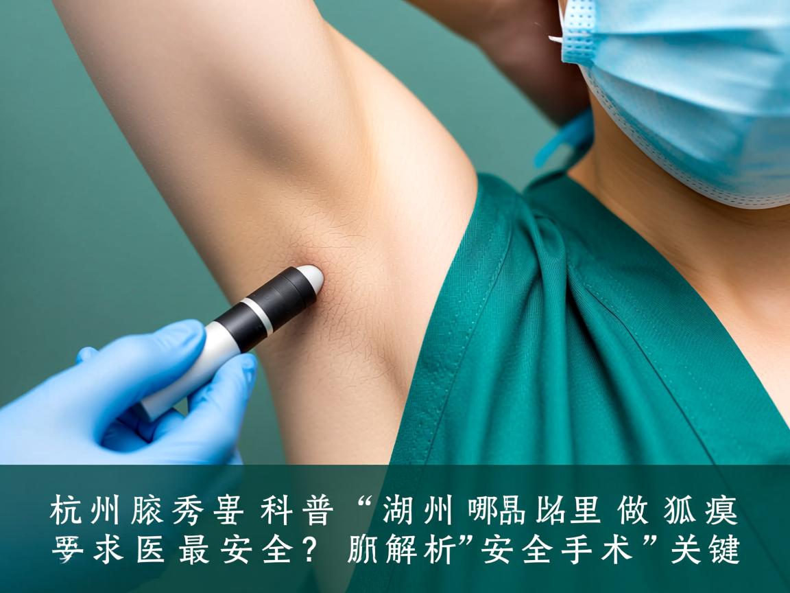杭州腋秀科普,湖州哪里做狐臭手术最安全?解析安全手术的关键 杭州腋秀科普,湖州哪里做狐臭手术最安全?解析安全手术的关键