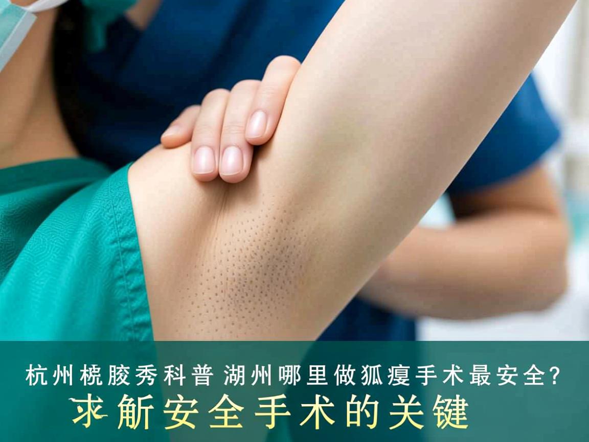 杭州腋秀科普,湖州哪里做狐臭手术最安全?解析安全手术的关键 杭州腋秀科普,湖州哪里做狐臭手术最安全?解析安全手术的关键