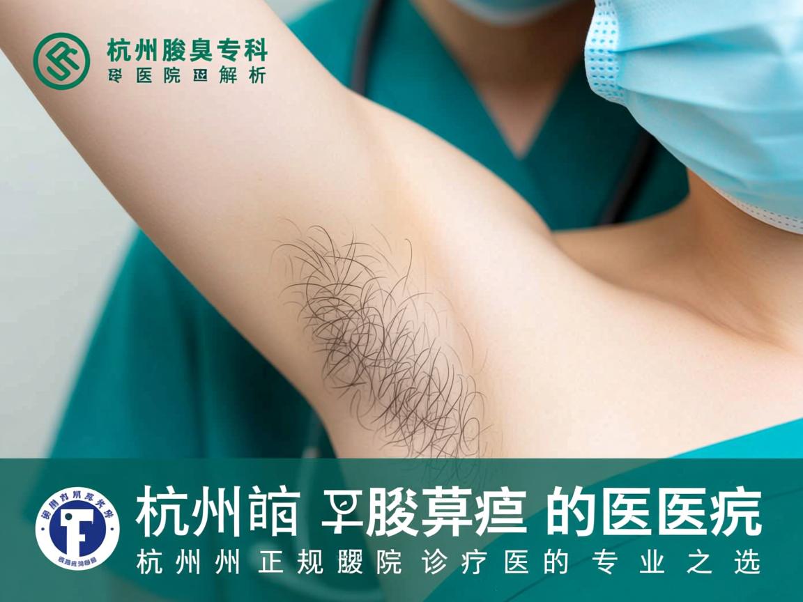 杭州腋臭专科医院解析,杭州正规腋臭诊疗医院的专业之选 杭州腋臭专科医院解析,杭州正规腋臭诊疗医院的专业之选