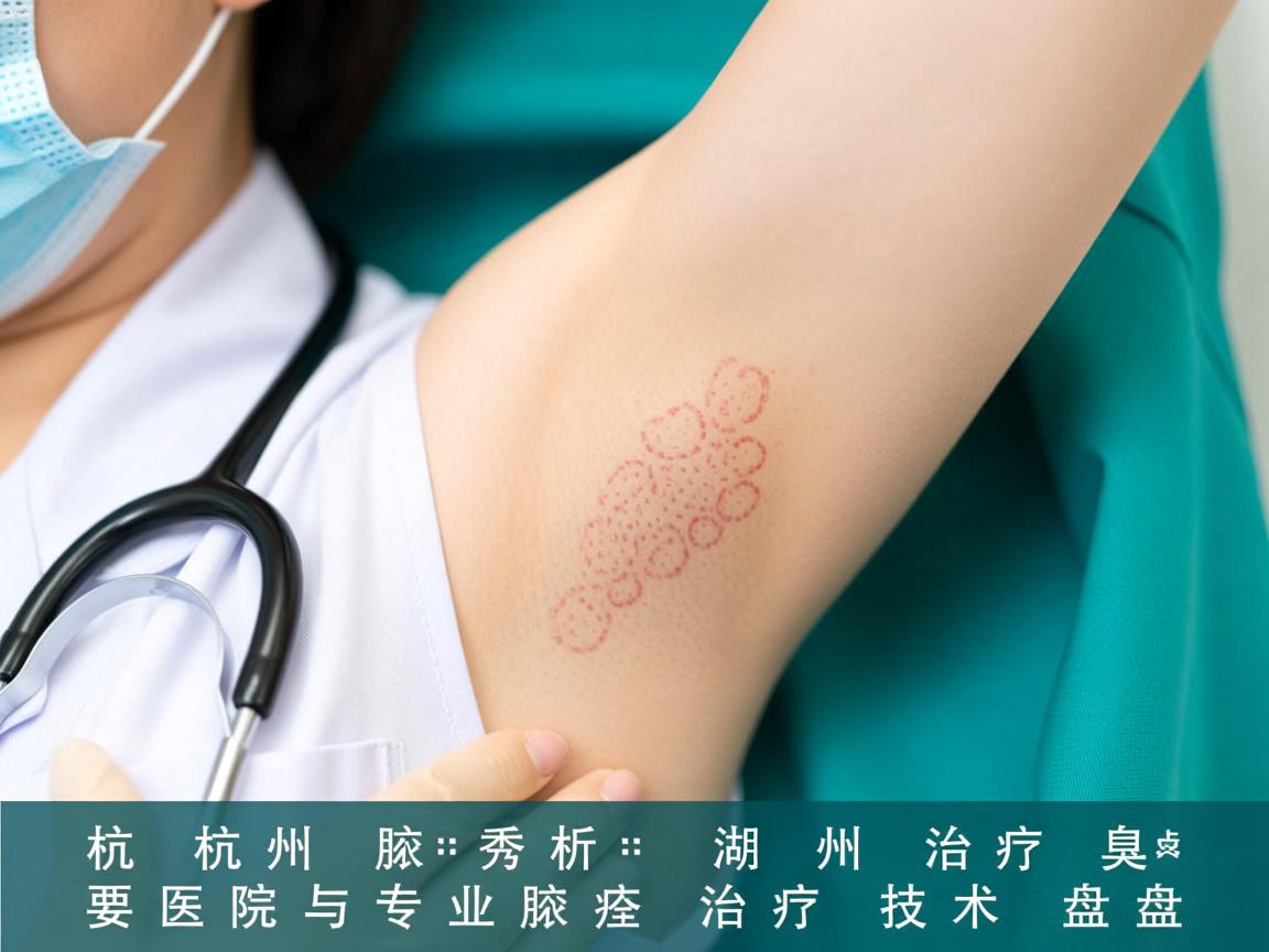 杭州腋秀解析，湖州治疗腋臭的医院与专业腋臭治疗技术盘点