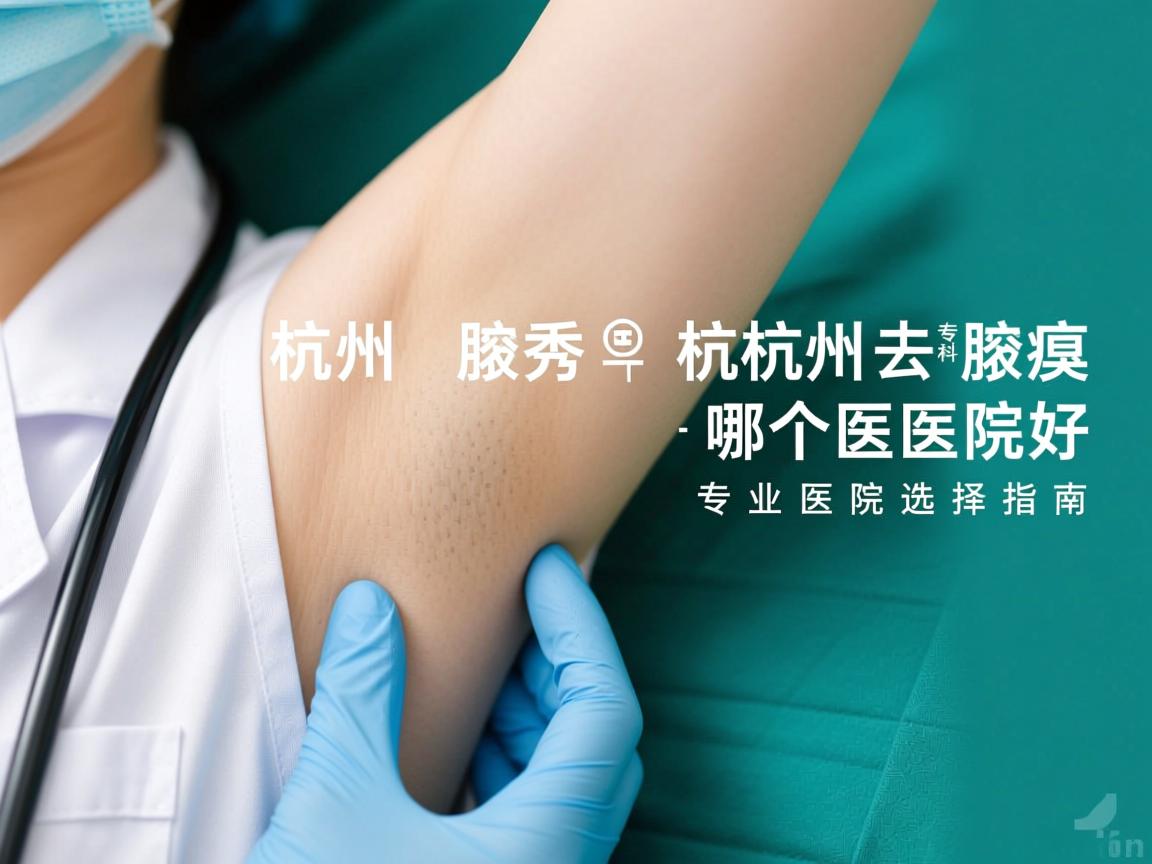 杭州腋秀腋臭专科解析，杭州去腋臭哪个医院好，专业医院选择指南