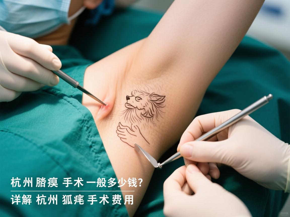 杭州腋臭手术一般多少钱？详解杭州狐臭手术费用