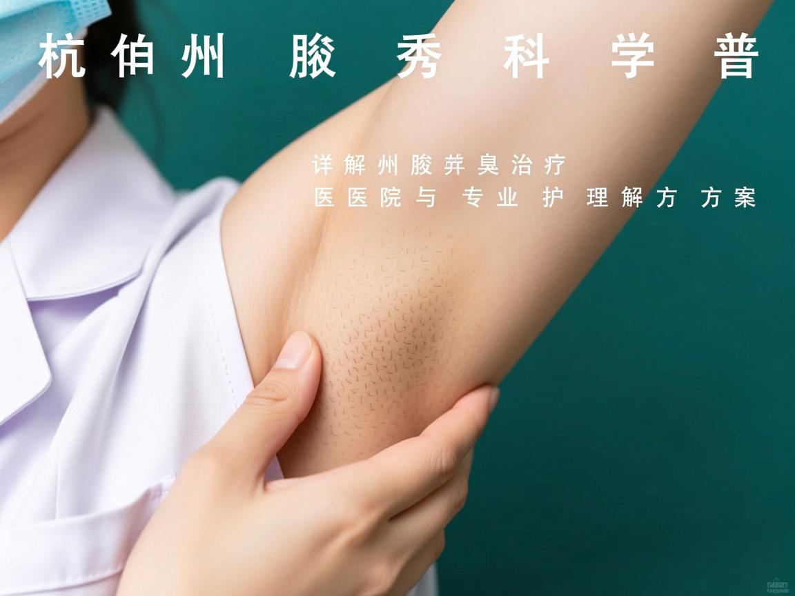 杭州腋秀科普，详解杭州腋臭治疗医院与专业护理方案