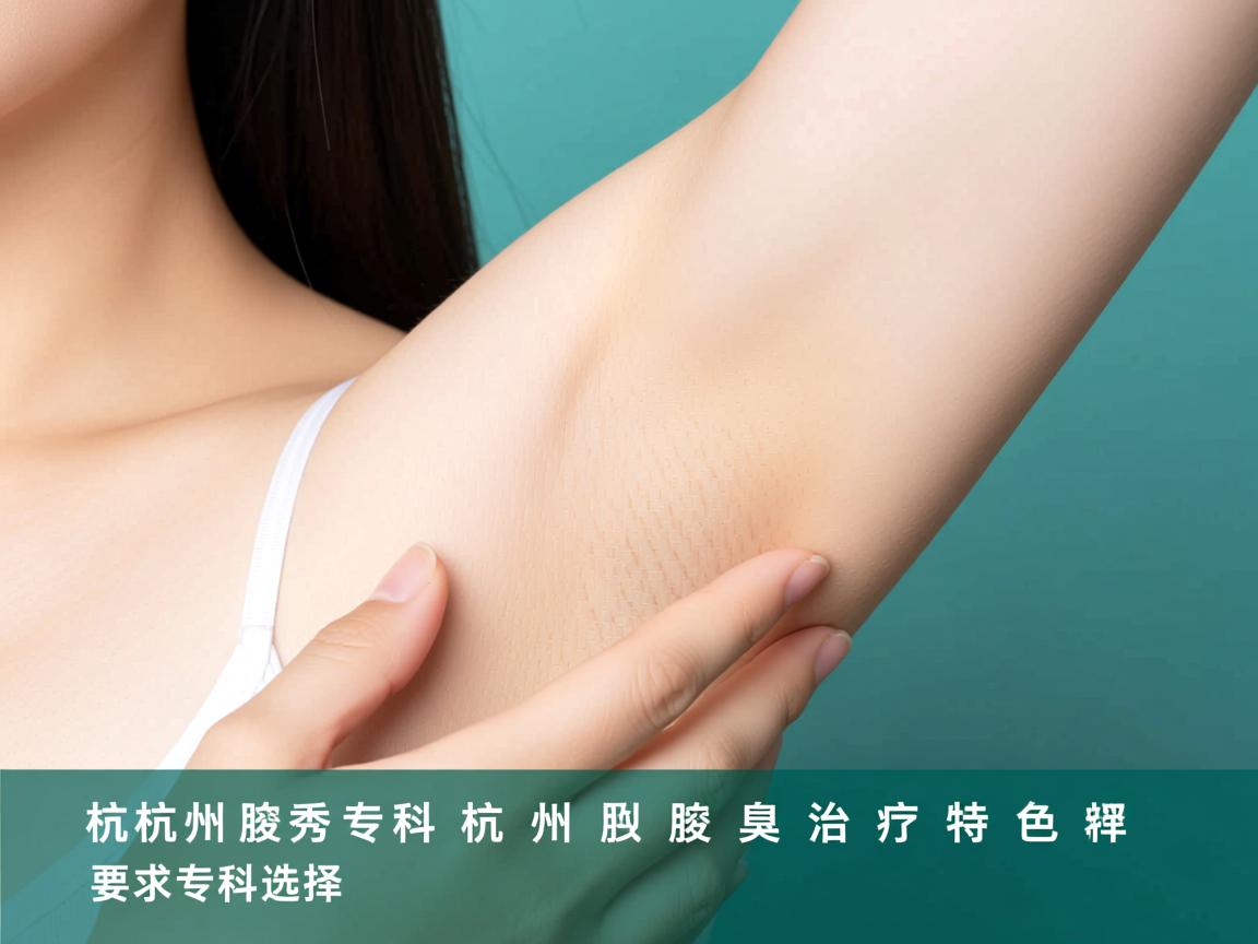 杭州腋秀专科解析，杭州腋臭治疗特色与专科选择