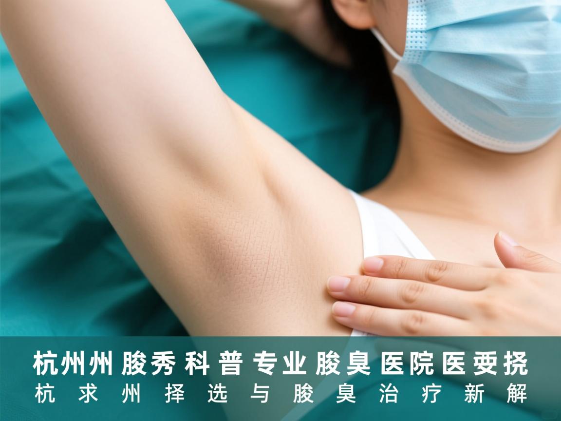 杭州腋秀科普,杭州专业腋臭医院的选择与腋臭治疗新解 杭州腋秀科普,杭州专业腋臭医院的选择与腋臭治疗新解